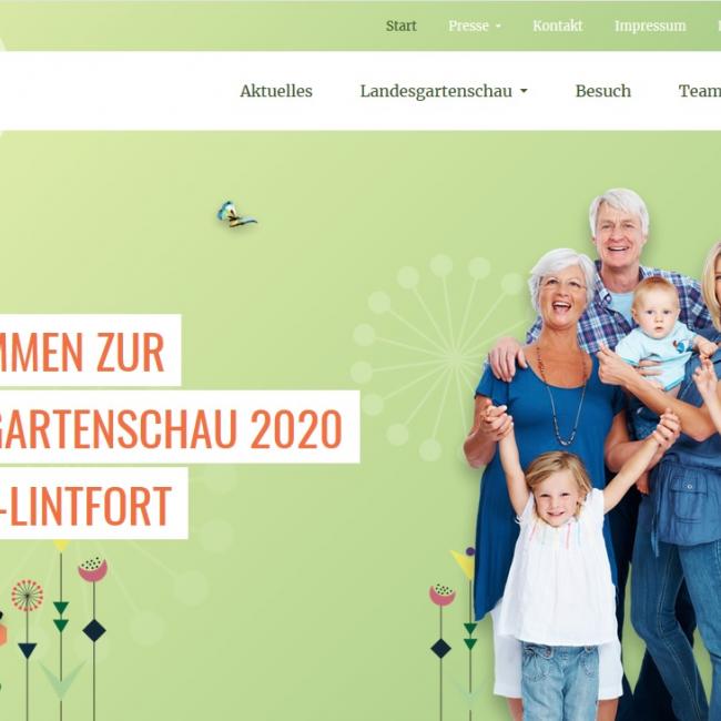 Landesgartenschau hat eine eigene Internetseite